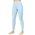 thumbnail image 4 of LEEy-World High Waisted Leggings for Women High Waisted Workout Leggings for Women, Buttery Soft 7/8 Length Yoga Pants with Hidden Pocket Blue,M, 4 of 5