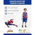 thumbnail image 2 of Conjunto para Niños Pequeños Marvel Spider-Man de Camiseta sin Mangas de Malla y Shorts, 2 of 6
