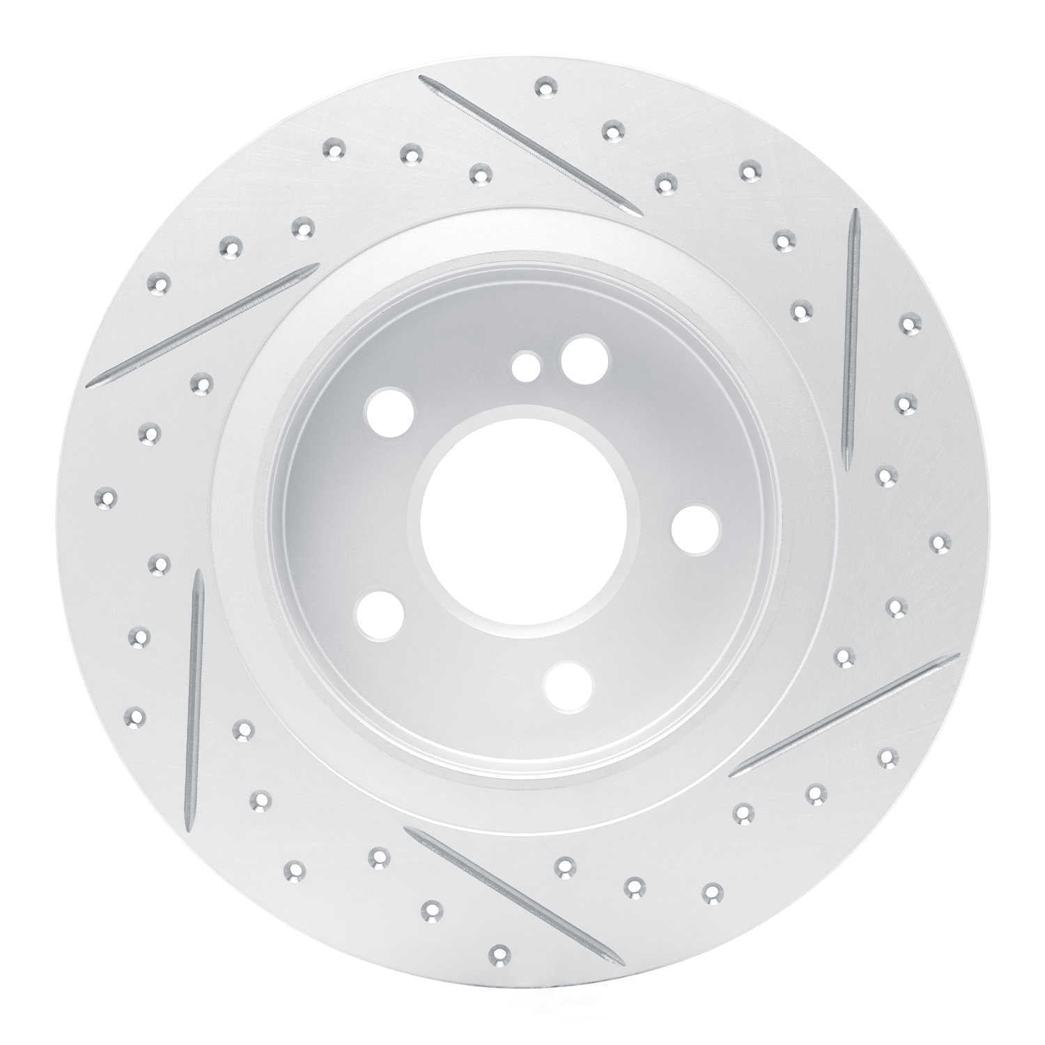 Dynamic Friction Company 830-63107L DFC Geoperformance Rotor - Drilled and Slotted