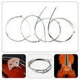 thumbnail image 5 of KONTONTY Metal Viola String Replacement Set - Musical Instrument Accessories for Violin and Viola Players, 1 Set, 5 of 8