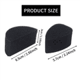 thumbnail image 5 of Face Paint Sponges Face Painting Black Sponges High Density for Art Work and Body Paint (10 Petals + 10 Half Moon), 5 of 5