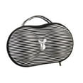 thumbnail image 1 of Hard-Shell Bra Travel Case for Lingerie & Bikinis | EVA Storage Organizer with Mesh Compartment, 1 of 3