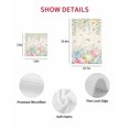 thumbnail image 7 of Easter Eggs Kitchen Dish Towels for Drying Dishes Set of 2, Spring Daisy Eucalyptus Leaves Vintage Waffle Weave Microfiber Hand Tea Bathroom Towels Quick Dry & Absorbent Towel 15.7x23.6, 7 of 7