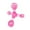 Pink, variant on Leadrop Handheld Full Body Massager 4 Legged Pressure Point Deep Tissue Sore Muscles Recovery Physical Therapy Shoulder Arm Neck Back Feet Massage Tool