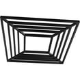 thumbnail image 2 of 36"OD x 13 1/4"ID x 1"P Raven Architectural Grade PVC Pierced Ceiling Medallion, Black, 2 of 10