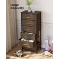 thumbnail image 4 of Pellebant White 6 Drawers Vertical Dresser Storage Tower Chest, 4 of 9
