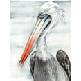thumbnail image 2 of Parker, Jennifer Paxton 12x14 White Modern Wood Framed Museum Art Print Titled - Grey Pelican II, 2 of 4