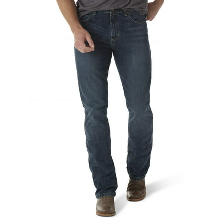 Wrangler Men s Tall Retro Slim Fit Boot Cut Jean, River Wash, 30x38 ...