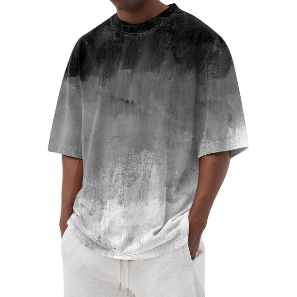 Men's T-shirt T-shirts Graphic Text Pool3D Printing Street Casual Short Sleeve Printed Clothing Basic 4XL