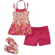 Faded Glory Faded Glroy - Girls' 3 Piece Smock Tank,