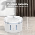 thumbnail image 5 of Living Enrichment Cat Water Fountain, 68oz/2L Smart Pet Water Fountain, Ultra Quiet Automatic Cat Water Dispenser, Easy to Clean and Assemble, APP Control, More Feeding Mode, Water Level Alarm, 5 of 5