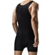 thumbnail image 5 of pstuiky Camisetas sin mangas para hombre, Mono de fitness para hombre, para hacer ejercicio en casa, con tirantes y pantalones cortos Camisas de hombre m, 5 of 6
