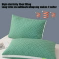 thumbnail image 2 of sruoe Pillows for Bed Clearance, Queen Size Pillows, Extra Firm Soft Comfort Standard Pillows, High Elasticity Side and Back Sleeper Pillow Core for Hotel, Home, Cotton, 2 of 5