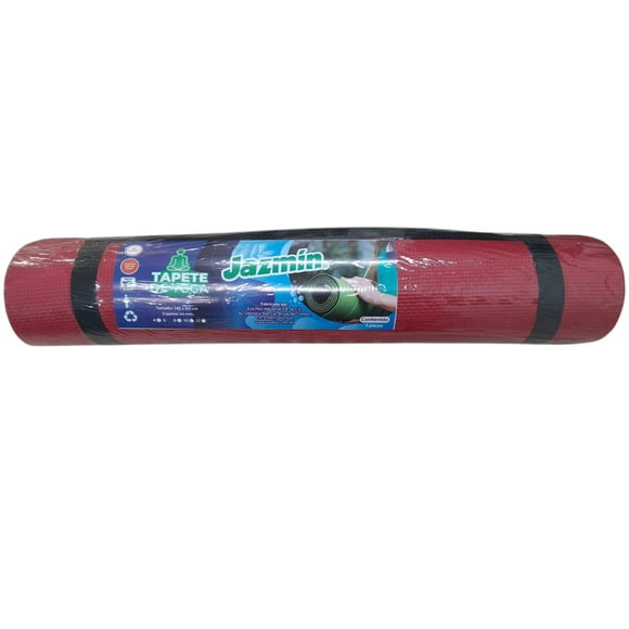 Tapete Ejercicio Yoga Pilates Rojo Eva Foamy 6mm