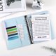 thumbnail image 3 of Savings Challenge Wallet Planners Book Portátil 100 sobres Savings Challenge Carpeta reutilizable para planificador de presupuesto, 3 of 5