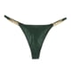 thumbnail image 5 of Gibobby Pantaleta de encaje para mujer Ropa interior de mujer Tanga de mujer transpirable desnuda de gama alta con de metal(Verde,G), 5 of 5