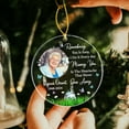 thumbnail image 5 of Remembering You is Easy I Do It Every Day Missing You is The Heartache That Never Goes Away Ornaments, Name & Photo Memorial Ornament Gift for Loss of Loved One, Custom Sympathy Ornament, 5 of 6