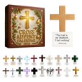 thumbnail image 3 of 2D Acrylic Festive Holiday Advent Calendar 2025 Countdown Set With 24 Days Hanging Ornament For Christmas Decorations, 3 of 6
