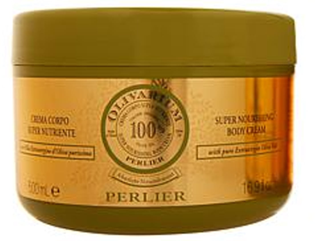 Perlier Olivarium Organic Olive Oil Super Nourishing Body Cream Jumbo