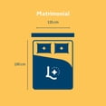 thumbnail image 2 of Juego De Sabanas Matrimoniales, Premium Tacto Egipcio, Laila, 2 of 9