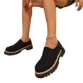 thumbnail image 4 of Willtoo Womens Loafers Slip On Lightweight Dress Shoes Comfortable Arch Support Fashion Casual Walking Shoes for Work and Office, 4 of 5