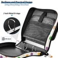 thumbnail image 4 of FORMRS Zipper Binder with Shoulder Strap 2-inch Ring 500 Sheet Capacity File Bag, Polka Dot, 4 of 5