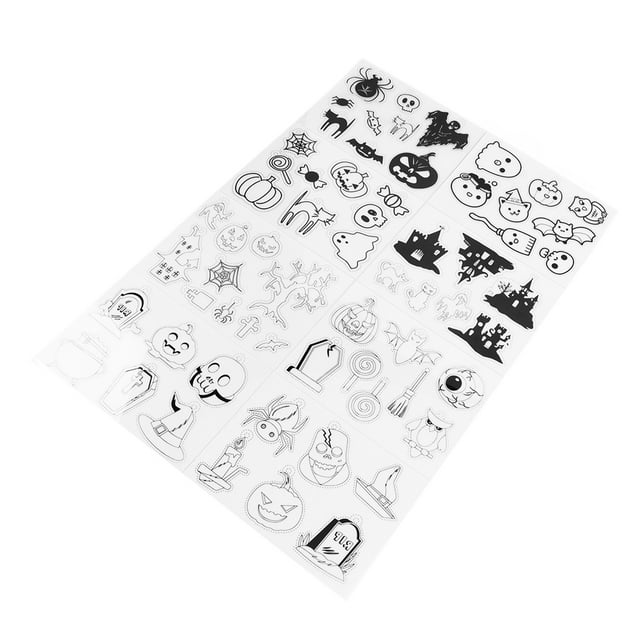 Film Rétractable, Stabilité de Taille Feuilles Rétractables BOPS Exquises Traitement Facile avec Plusieurs Motifs pour Porte-Clés DIY Bijoux