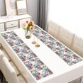 thumbnail image 2 of Pioneer Flower Floral Print Pattern Summer Placemats Table Placemats Set Of 6-Linen Kitchen Washable Placemats Table Mats 12x18 Inch Non-Slip Heat Resistant, 2 of 5