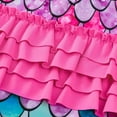 thumbnail image 6 of SILVERCELL 12M-5T Toddler Girls One-piece Swimsuits Rash Guards Kids Long Sleeve Ruffled Zipper Bathing Suit Beach Swimwear, 6 of 8