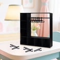 thumbnail image 3 of Dserhfy Doll Clothes Wardrobe with 10 Hangers Girl Doll Clothing Storage Closet Dollhouse Figure Doll Accessories Garment Display Box, 3 of 8