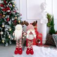 thumbnail image 3 of Irfora Decoración navideña Adorno de muñeco de elfo de Papá Noel Adorno de muñeco coleccionable de escritorio Gnomo sueco Muñeco de peluche Regalo de Navidad Festivales Festivales Decoraciones Irfora Adorno de muñeca, 3 of 7