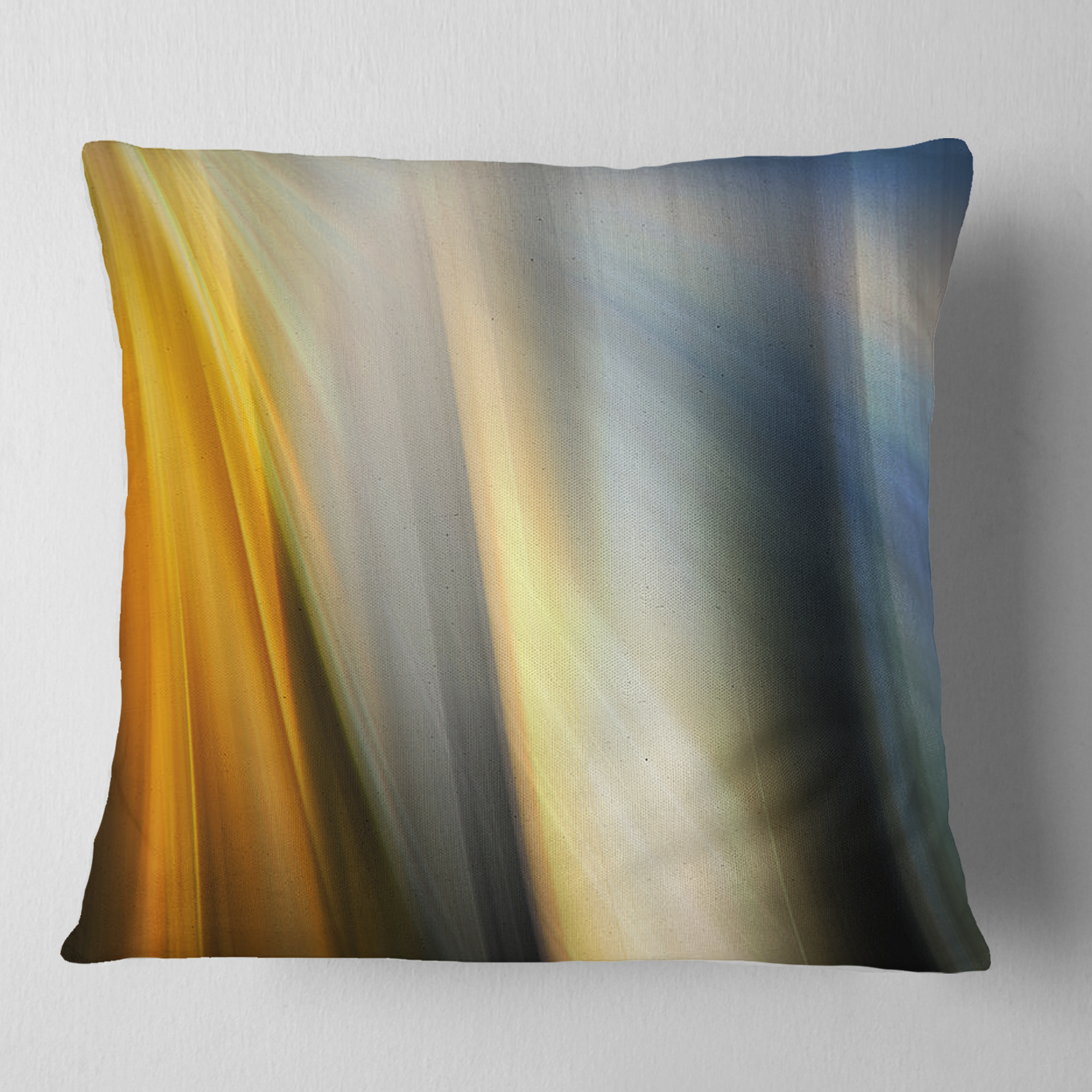 Designart Rays of Speed Vertical - Abstract Throw Pillow - 18x18