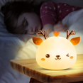 thumbnail image 1 of Luz Nocturna Unicornio, Luz Nocturna Bebé Niño, Luz Nocturna Bebé Niña Niño Adulto, Luz Nocturna Infantil Recargable, Lámpara Luminosa Luz Nocturna Unicornio, Led N, 1 of 5