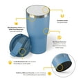 thumbnail image 6 of RTIC 30 oz Ceramic Lined Insulated Essential Tumbler, Leak-Resistant Lid, Denim, 6 of 7