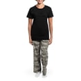 thumbnail image 4 of CafePress - I'm Kind Of A Big Deal Women's Dark Pajamas - Women's Short Sleeve Print T-Shirt and Pants Dark Cotton Pajama Set, 4 of 7