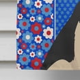 thumbnail image 4 of Black and Silver German Shepherd USA American Flag Canvas House Size, 4 of 5