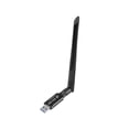 thumbnail image 1 of WiFi Dongle Wireless 2.4GHz ABS Mini WiFi Adapter 2.4GHz WiFi Dongle - Black, 1 of 5