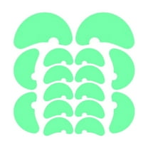 QTBIUQ Glow in The Dark Decorations Weird Moon Sticker Handprint Wall Decor Ghost Spooky Eyes Window Clings for Party Supplies Green-C