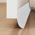 thumbnail image 2 of Door Draft Stopper, Door Weather Stripping, Noise Reduction Door Sweep, Flexible Rubber Self-Adhesive Gap Filler, Wind Dust Proof Thermal Insulation Seal Strip, Cuttable No-Drill Weather Guard, 2 of 7