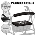 thumbnail image 5 of HELLHERO Non-Slip Fit Seat & Back Cover and Walker Rollator Seat Back Cover Non-Slip Cover & Waterproof and Seniors Men Women, Sun and Moon, 5 of 7
