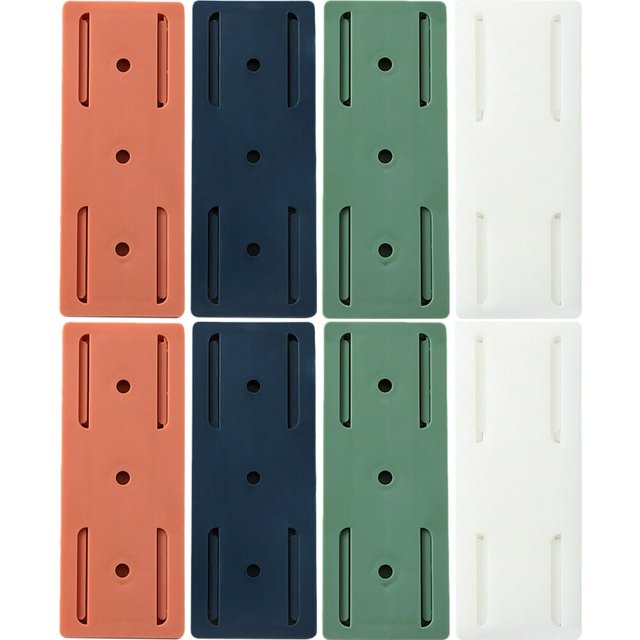 HLONK Support Mural pour Multiprise 8 Pcs Auto-Adhésif