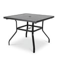 thumbnail image 2 of Nuu Garden 37" Square Patio Outdoor Dining Bistro Table-, 2 of 5
