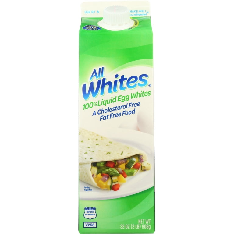 Crystal Farms, All Whites, 100% Liquid Egg Whites, 32 Oz. - Walmart.com Crystal Farms, All Whites, 100% Liquid Egg Whites, 32 Oz. - Walmart.com