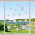 thumbnail image 2 of 45 piezas de calcomanías circulares para ventanas: calcomanías anticolisión para ventanas para evitar que las aves choquen contra las ventanas, calcomanías de arcoíris, 2 of 5