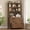 Brown, variant on SEDETA Farmhouse File Cabinet with 2 Drawers, Filing Cabinet for Home Office with Storage Shelves, Tall Office File Cabinets for Letter/Legal/A4 Size, Lateral File Cabinets with Printer Stand, Brown