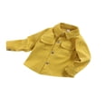 thumbnail image 3 of Toddler Boys Corduroy Coat Long Sleeve Button-down Solid Color with Pocket Fall Jacket Outwear, 3 of 7