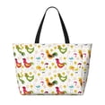 thumbnail image 2 of Easygdp Chickens A Bolsa de Viaje de Playa de Gran Capacidad, Bolsa Tote Perfecta para la Playa, Escapadas de Fin de Semana y Viajes, 2 of 7