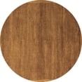 thumbnail image 1 of Ahgly Company Indoor Round Abstract Brown Modern Area Rugs, 7' Round, 1 of 4