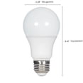 thumbnail image 2 of Satco 9w 120v A19 LED Frosted E26 Medium Base 800 Lumens 2700k, 2 of 9