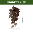 thumbnail image 2 of BEADCEST Plants for Gecko Tank Hanging Plastic Dark Brown 1 Set, 2 of 5